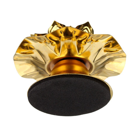 Golden Lotus Flower Candle Holder