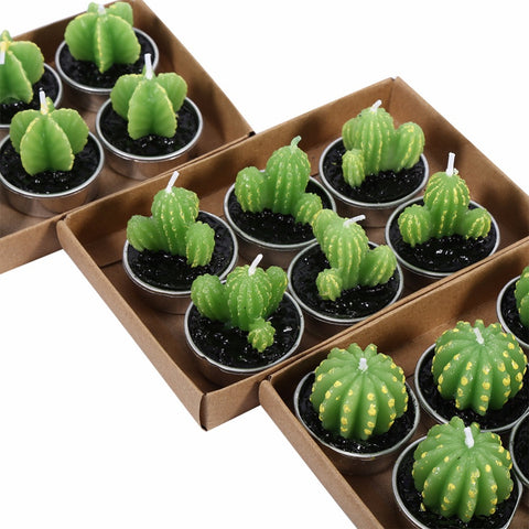 Cactus Shape Candles