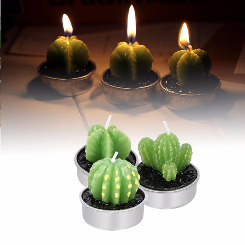 Cactus Shape Candles