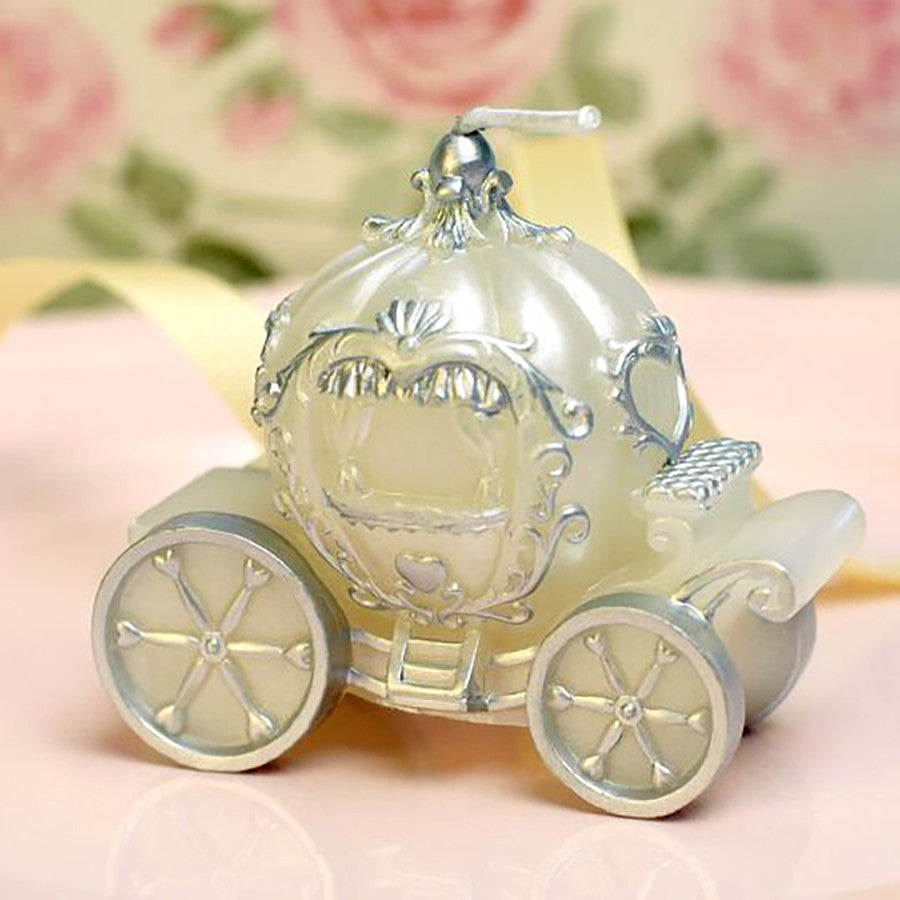 Pumpkin Carriage Shaped Candle