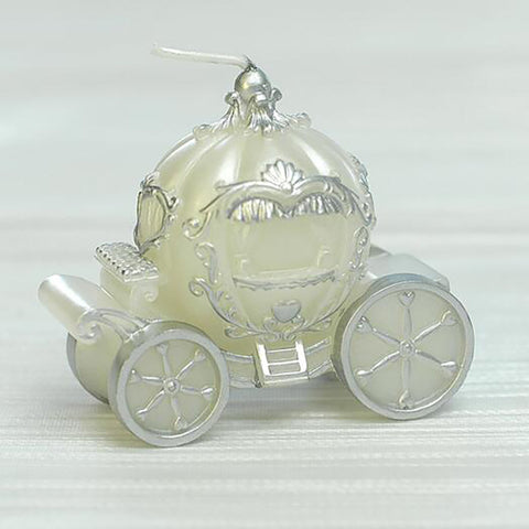 Pumpkin Carriage Shaped Candle