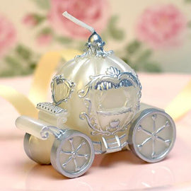 Pumpkin Carriage Shaped Candle