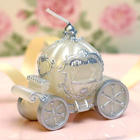 Pumpkin Carriage Shaped Candle