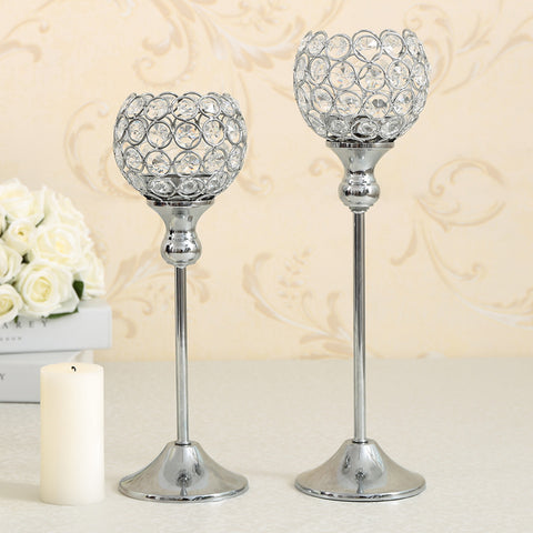 Crystal Candle Holder Stand