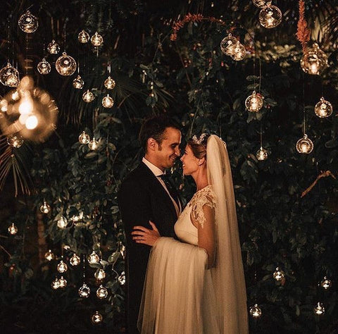 Hanging Tealight Holder Glass