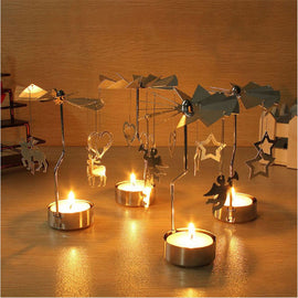 Carousel Tea Light Stand Candle Holder