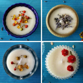 Decorative Flowers for DIY Candles