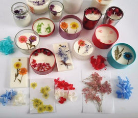 Decorative Flowers for DIY Candles