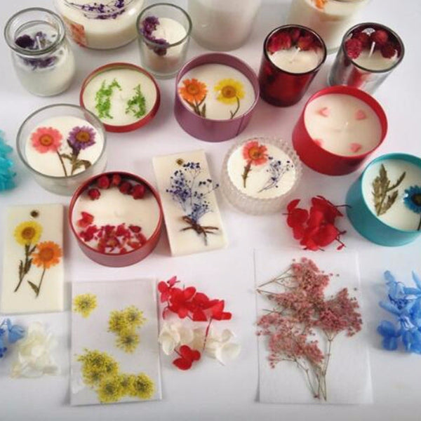 Decorative Flowers for DIY Candles