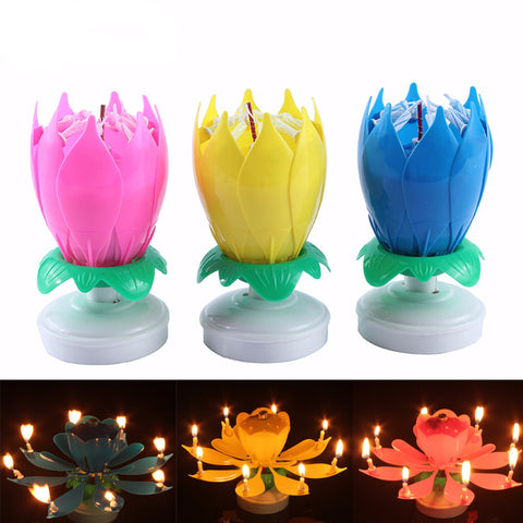 Lotus Flower Candle