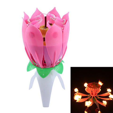 Lotus Flower Candle