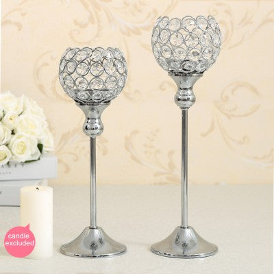 Crystal Candle Holder Stand