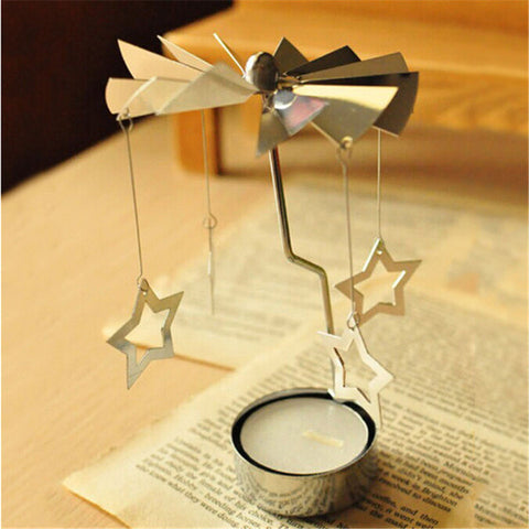 Carousel Tea Light Stand Candle Holder