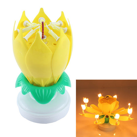 Lotus Flower Candle