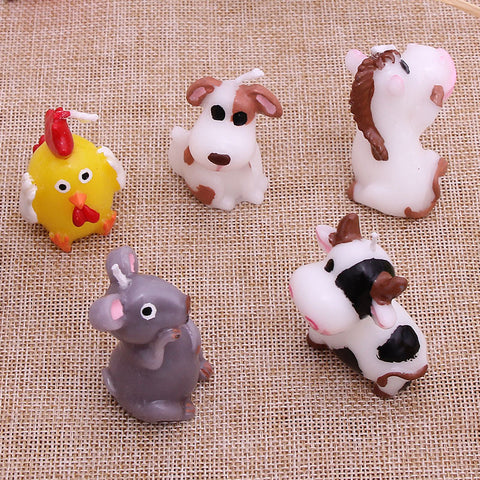Cartoon Animal Zodiac Candles