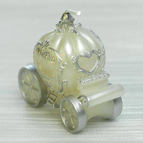 Pumpkin Carriage Shaped Candle