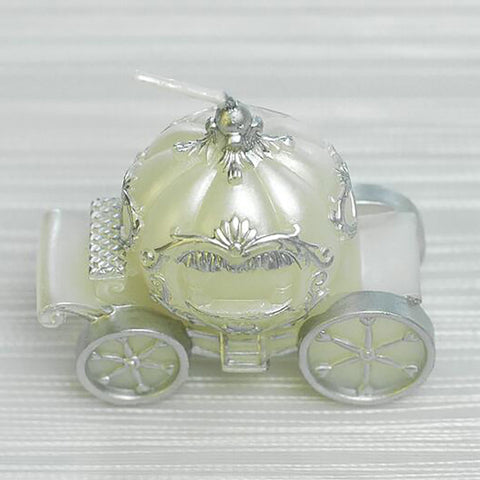 Pumpkin Carriage Shaped Candle