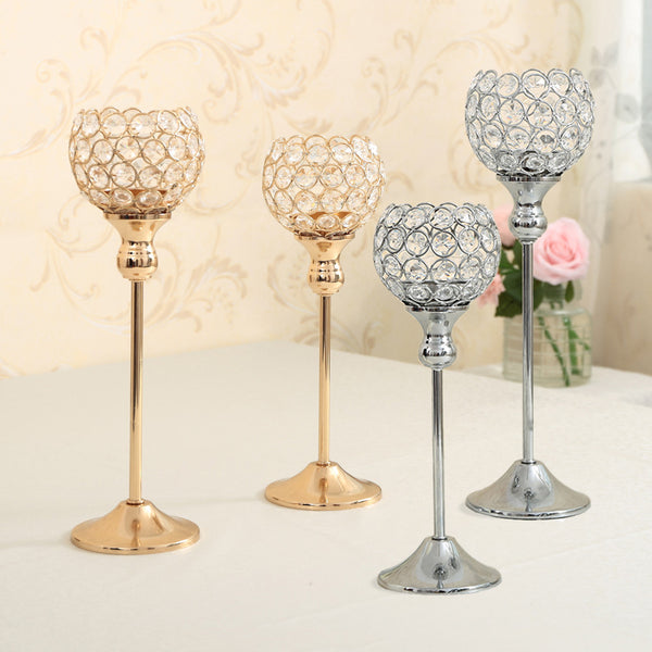 Crystal Candle Holder Stand