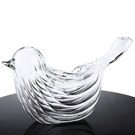 Bird Shape Glass Candle Holder
